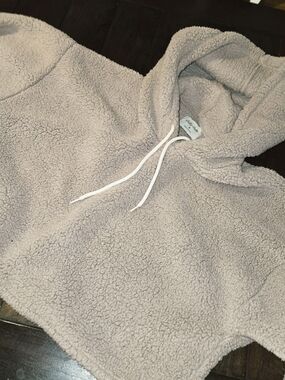 Gilly Hicks Taupe Sherpa Hoodie